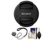 Sony ALC F77S Lens Cap with Cap Keeper Cleaning Kit