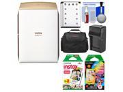 Fujifilm Instax SHARE SP 2 Instant Film Wi Fi Smartphone Printer Gold with 20 Color Prints 10 Rainbow Prints Case Battery Charger Kit
