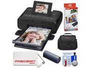 Canon SELPHY CP1200 Wi Fi Wireless Compact Photo Printer with NB CP2LH Battery Pack with Ink Paper Portable Power Bank Case Kit