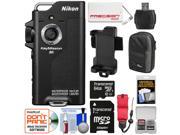 Nikon KeyMission 80 Wi Fi Shock Waterproof Digital Camera with 64GB Card 5000mAh Battery Charger Case Floating Strap Kit