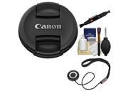 Canon E 82II 82mm Snap On Lens Cap with CapKeeper Lens Pen Cleaning Kit
