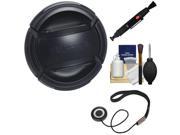 Fujifilm 39mm X Series Front Lens Cap with Cap Keeper Cleaning Kit