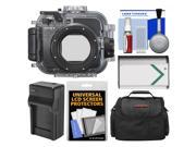Sony MPK URX100A Marine Underwater Housing Case for RX100 II III IV V Digital Cameras with Case Battery Charger Cleaning Kit