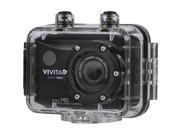 Vivitar DVR786HD 1080p HD Waterproof Action Video Camera Camcorder Black with Remote Helmet Bike Mounts
