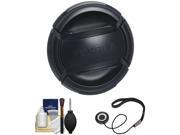 Fujifilm 62mm X Series Front Lens Cap with Cap Keeper Cleaning Kit