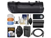 Vivitar MB-D17 Pro Series Multi-Power Battery Grip for Nikon D500 DSLR Camera + EN-EL15 Battery & Charger + Remote + Wrist Strap + Flash Diffusers Kit Vivitar MB-D17 Pro Series Multi-Power Battery Grip for Nikon D500 DSLR Camera + EN-EL15 Battery & Charger + Remote + Wrist Strap + Flash Diffusers Kit