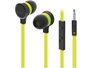 iLuv Green NEONAIRGRNN In Ear Bluetooth Stereo Earbuds with Microphone