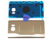 Samsung Galaxy Note 5 OEM GOLD Rear Back Glass Lens Battery Door Housing Cover Adhesive Opening Tool Replacement For N920 Fit all carriers