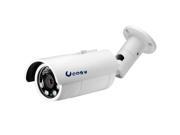 Ueasy 3MP HD Waterproof IR 30m Bullet Network Camera with Alarm Audio TF Card Slot IP66 PoE