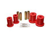 Energy Suspension 4 3132R Red Front Control Arm Bushing Set