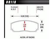 Hawk HB110S.654 Disc Brake Pad Hawk HB110S.654 Disc Brake Pad
