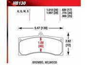 Hawk HB130G.775 DTC 60 Disk Brake Pads