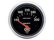 Auto Meter Sport Comp Electric Oil Temperature Gauge
