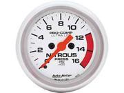 Auto Meter Ultra Lite Electric Nitrous Pressure Gauge