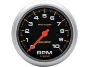 Auto Meter Pro Comp Electric In Dash Tachometer