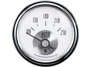Auto Meter 2039 Prestige Series; Pearl; Water Temperature Gauge