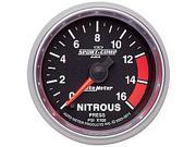 Auto Meter 7674 Sport Comp II Electric Nitrous Pressure Gauge