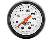 Auto Meter Phantom Mechanical Boost Gauge