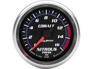 Auto Meter 7974 Cobalt Electric Nitrous Pressure Gauge