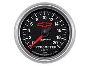 Auto Meter 3645 00406 Officially Licensed GM Pyrometer