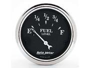 Auto Meter 1717 Old Tyme Black Fuel Level Gauge
