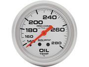 Auto Meter Ultra Lite Mechanical Oil Temperature Gauge