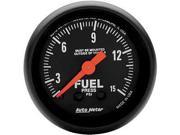 Auto Meter Z Series Mechanical Fuel Pressure Gauge