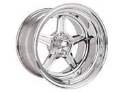 Billet Specialties RS035106145N Street Lite Wheel Size 15 x 10 Rear Spacing