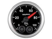 Auto Meter Elite Series Oil Pressure Gauge