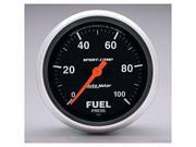 Auto Meter Sport-Comp Electric Fuel Pressure Gauge Auto Meter Sport-Comp Electric Fuel Pressure Gauge