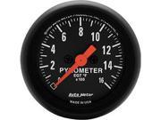 Auto Meter Z Series Electric Pyrometer Gauge Kit