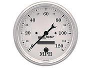 Auto Meter 1689 Old Tyme White; Electric Programmable Speedometer Auto Meter 1689 Old Tyme White; Electric Programmable Speedometer