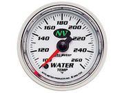 Auto Meter NV Electric Water Temperature Gauge