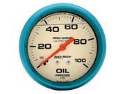 Auto Meter 4221 Ultra Nite; Oil Pressure Gauge