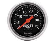 Auto Meter Sport Comp Mechanical Boost Gauge