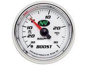 Auto Meter NV Mechanical Boost Vacuum Gauge