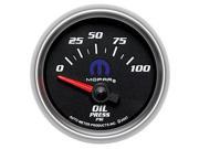 Auto Meter 880015 Officially Licensed Mopar Oil Pressure Gauge