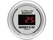 Auto Meter 6559 Ultra Lite Digital Boost Vacuum Gauge