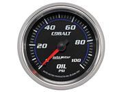 Auto Meter 7921 Cobalt Mechanical Oil Pressure Gauge Auto Meter 7921 Cobalt Mechanical Oil Pressure Gauge