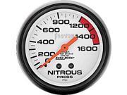 Auto Meter Phantom Mechanical Nitrous Pressure Gauge