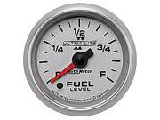 Auto Meter Ultra Lite II Electric Programmable Fuel Level Gauge