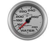 Auto Meter 7731 Ultra Lite II; Mechanical Water Temperature Gauge