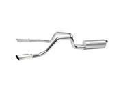Gibson 69533 Cat Back Performance Exhaust System Dual Split Rear