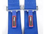 G Force 6020Bu Blue 4 Point Pull Down Latch And Link V Type Harness Set