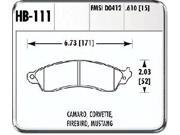 Hawk Performance HB111F.610 Disc Brake Pad Hawk Performance HB111F.610 Disc Brake Pad