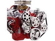 Billet Specialties 13220 SB-Chevy Tru Trac Serpentine Belt System with Power Ste Billet Specialties 13220 SB-Chevy Tru Trac Serpentine Belt System with Power Ste