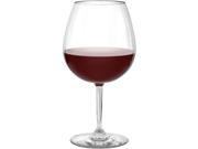 BarLuxe Vintage Collection 22 Ounce Tritan Bordeaux Stemmed Wine Glass Set of 6