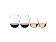 Riedel The O Cabernet Merlot and Viognier Chardonnay Wine Tumbler 3 1 Value Gift Set