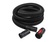 WORKSHOP Wet Dry Vacuum Accessories WS25021A 13 Foot Wet Dry Vacuum Hose Extra Long 2 1 2 Inch x 13 Feet Locking Wet Dry Vac Hose for Wet Dry Shop Vacuums