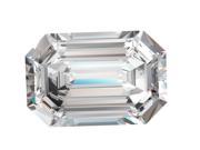 Emerald Cut Loose Diamond 0.78 Ct E SI2 IGL Certified